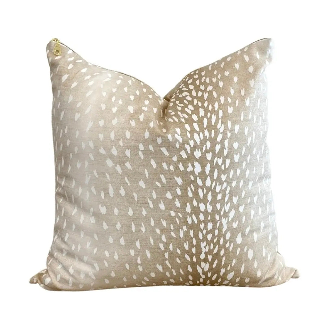 Fawn Antelope Pillow Cover