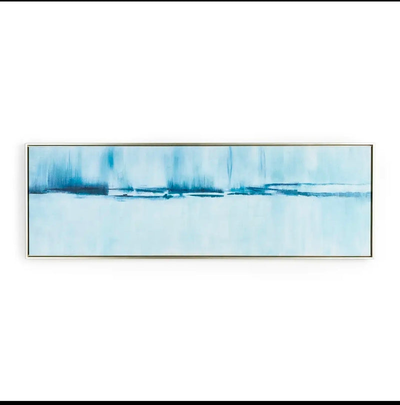 Cobalt Haze Hand-Embellished Giclée