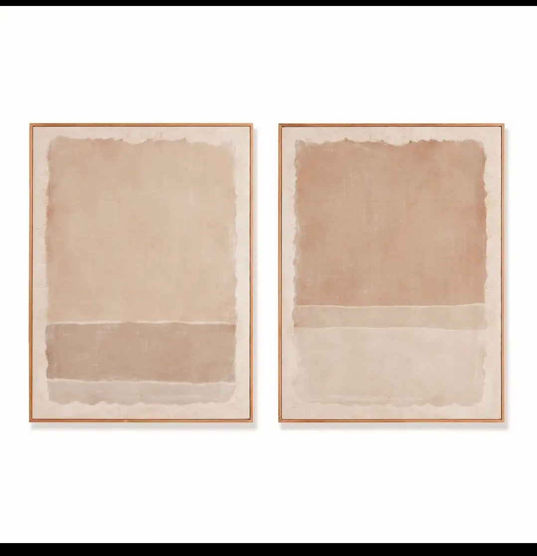 Composition in Taupe Giclée Set