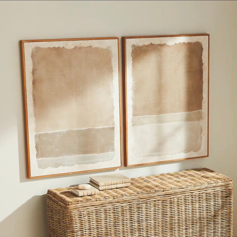 Composition in Taupe Giclée Set