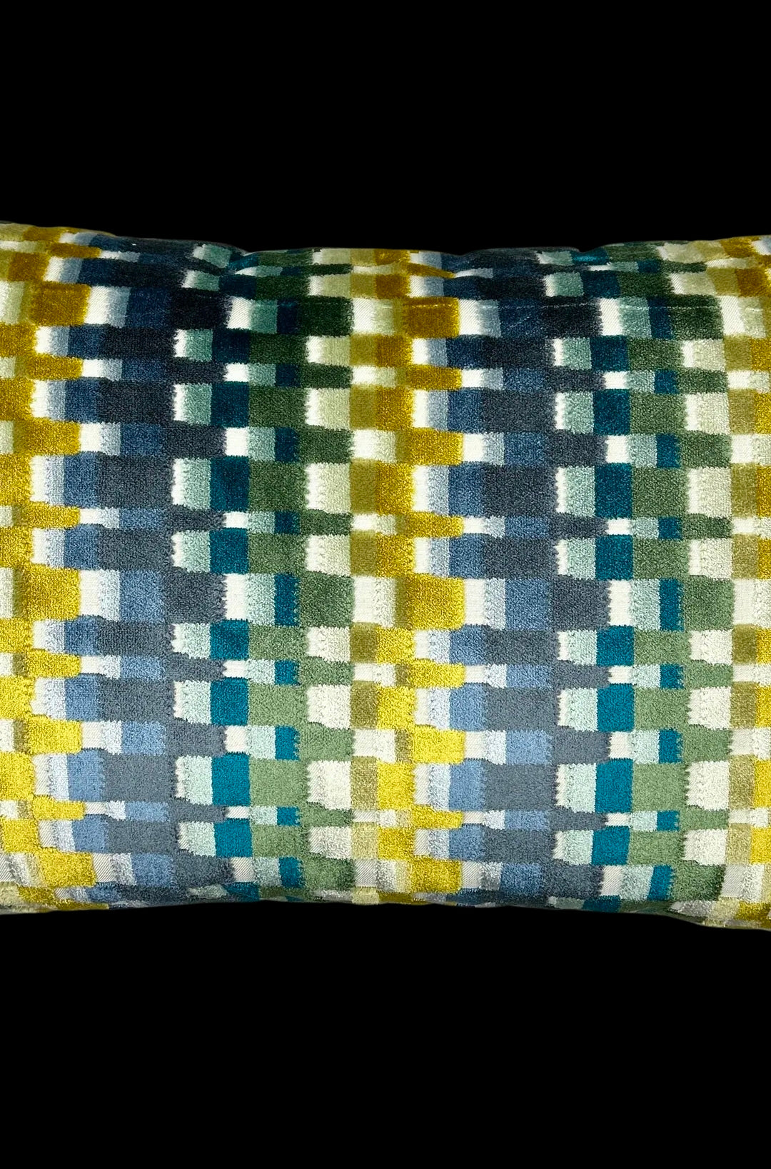 Emmett Velvet Pillow — Caribbean