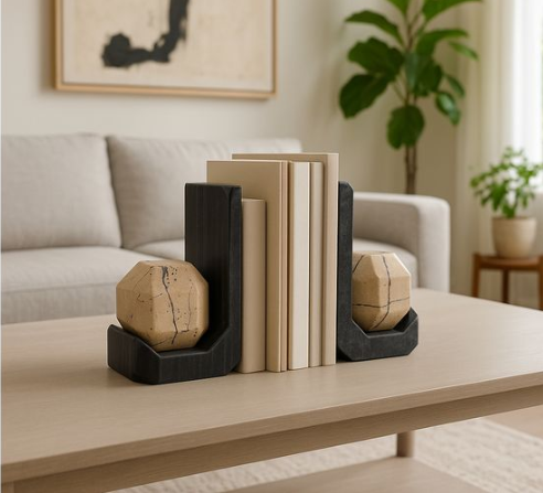 Gorda Stone Bookends
