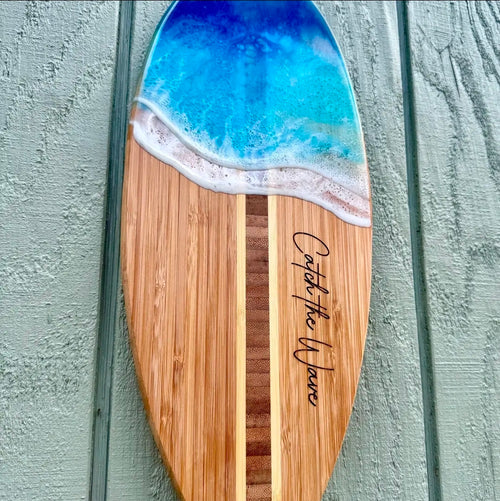 Maui Surfboard Serving Board