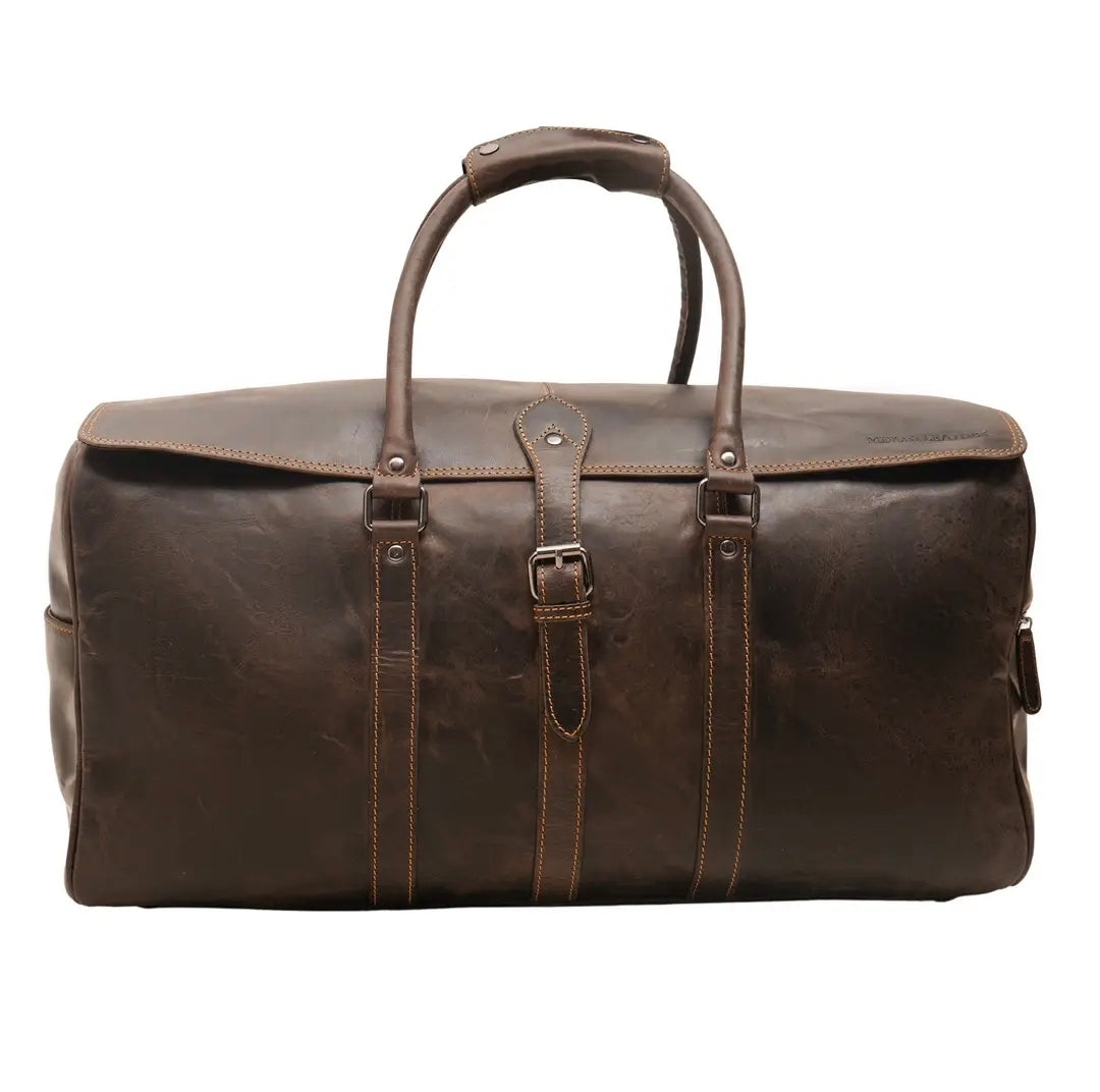 Miami Leather Weekender — Chestnut