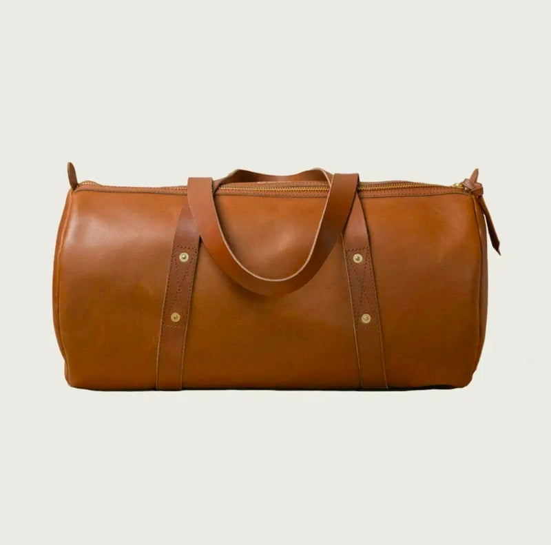 Olympus 1968 Leather Gym Bag