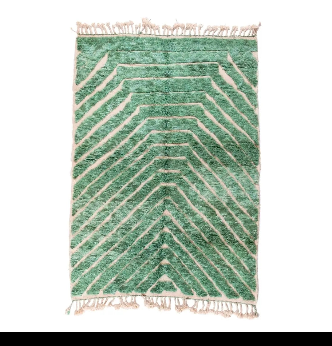 Verdant Beni Ourain Shag Rug