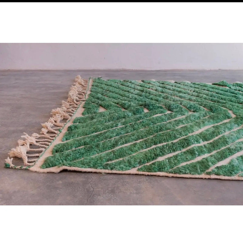 Verdant Beni Ourain Shag Rug