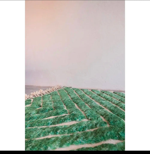 Verdant Beni Ourain Shag Rug